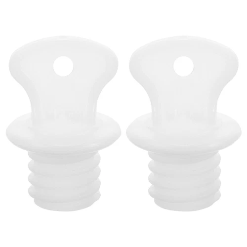 2pcs Hot Water Bottle Lid Replacement Long Cover Caps Stopper - Picture 2 of 10