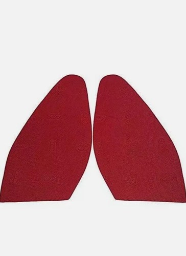 red rubber sole