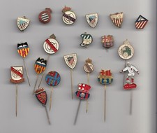 Spilla distintivo vintage FOOTBALL CLUB spilla asola bavero SPAGNA metallo smaltato