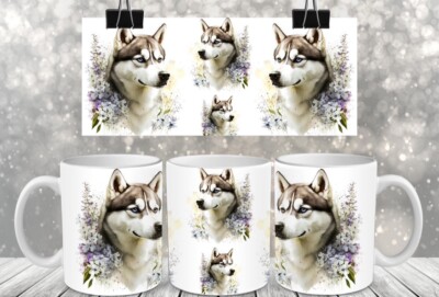 Husky/Malamute Becher SPÜLMASCHINEN- & MIKROWELLENGEEIGNET
