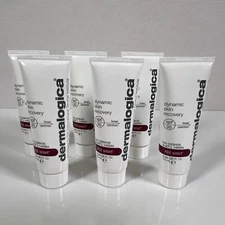 (6X) Dermalogica AGE Smart Dynamic Skin Recovery SPF 30 Sample Travel 0.34 oz.