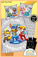 BettwäSche Paw Patrol Hunde Leuchtet Im Dunkeln Glow In The Dark Gr.35X200Cm Neu
