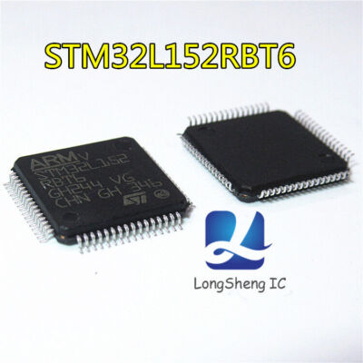 5PCS STM32L152RB STM32L152RBT6 ST LQFP64 micro controller NEW #WD8*