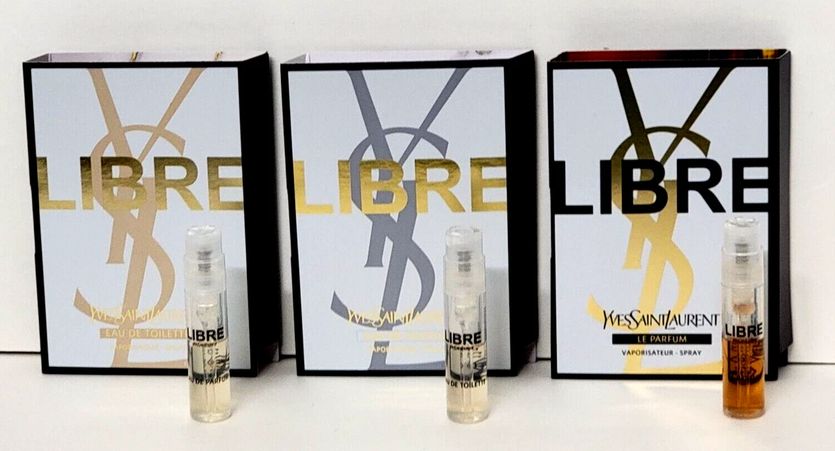 YSL Libre EDT, YSL Libre EDP, YSL Libre Le Parfum (3 Spray VIALS