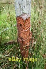 Photo 6x4 Old Fence Post. Drumlemble Probably seen umpteen wooden fence p c2007