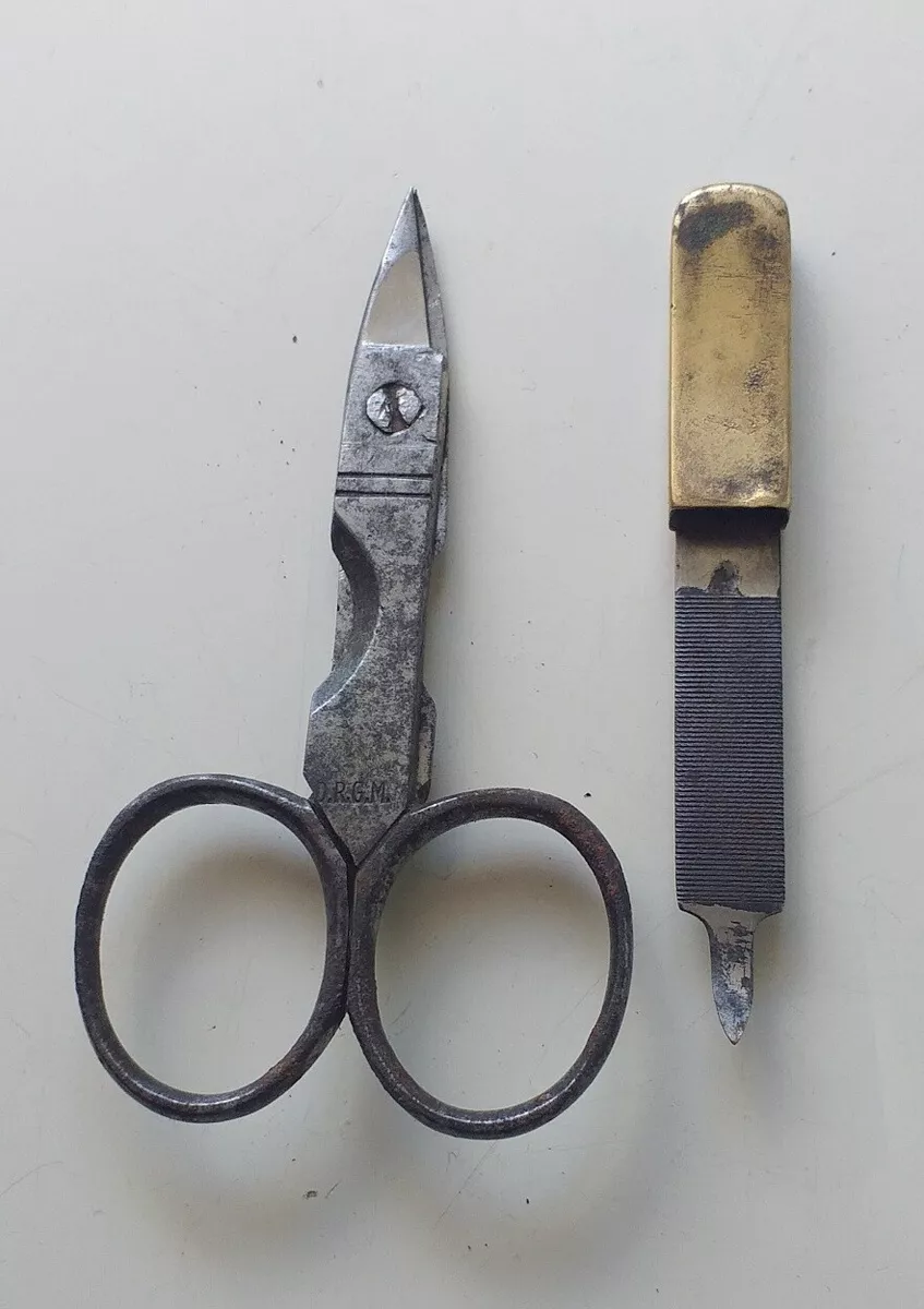 ww2 Germany Combined Nail Clippers, Cigar Cutter, Nail file D.r.g.m.