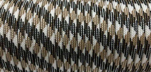 4 mm Paracord 550 Mil Spec 7 fili lunghe 25 piedi cordino sopravvivenza boscaglia - Foto 86 di 93