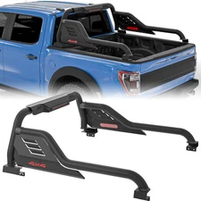 Roll Sport Bar Chase Rack Truck Bed For Chevy Silverado Toyota Tundra Ford F-150