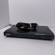 Sony DVP-SR510H DVD Player - Black, Tested/Working- W AV/RCA cables- No Remote