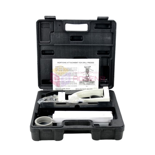 Locator Set of Bench Drill for Mortising Chisels Tenoning machine with 4 Bits - Afbeelding 2 van 8