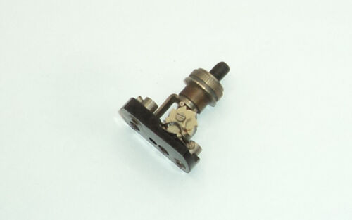 Orig. Vintage Bakelit Tastswitch Push Button Switch Button Switch - Picture 1 of 2