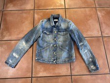 Closed Women's Denim Gold Button Trucker Italy Jacket Sz S