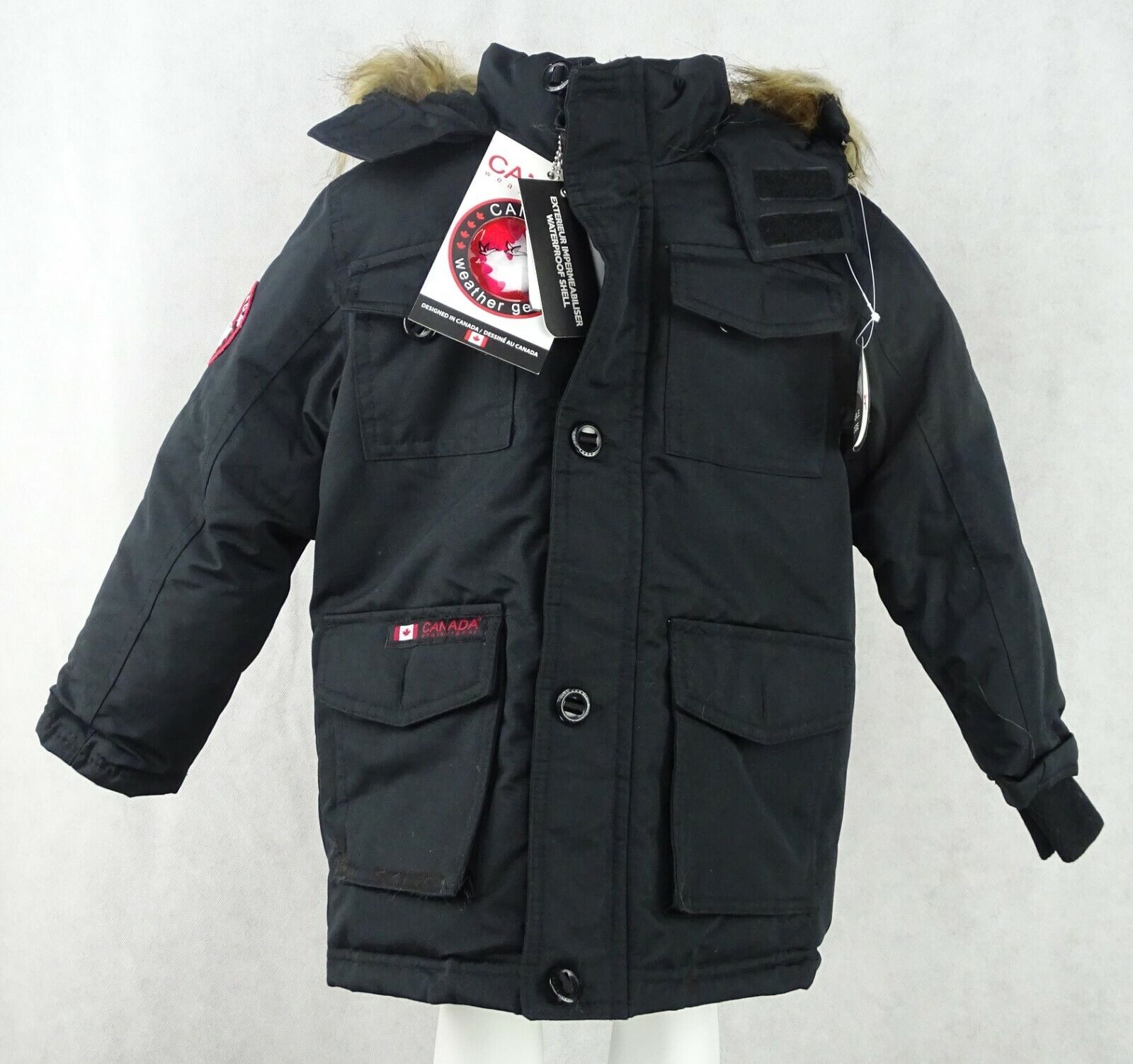 Canada Weather Gear Boys Full-Zip Winter Coat