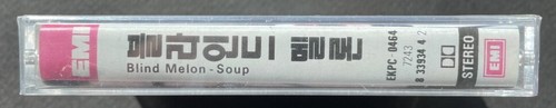 BLIND MELON-SOUP 1996 KOREA EMI FIRST PRESS CASSETTES FACTORY SEALED - Picture 3 of 3