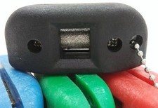 1 X Ice Skate Blade Hockey Handheld Sharpener Sharpening Stone Tool New