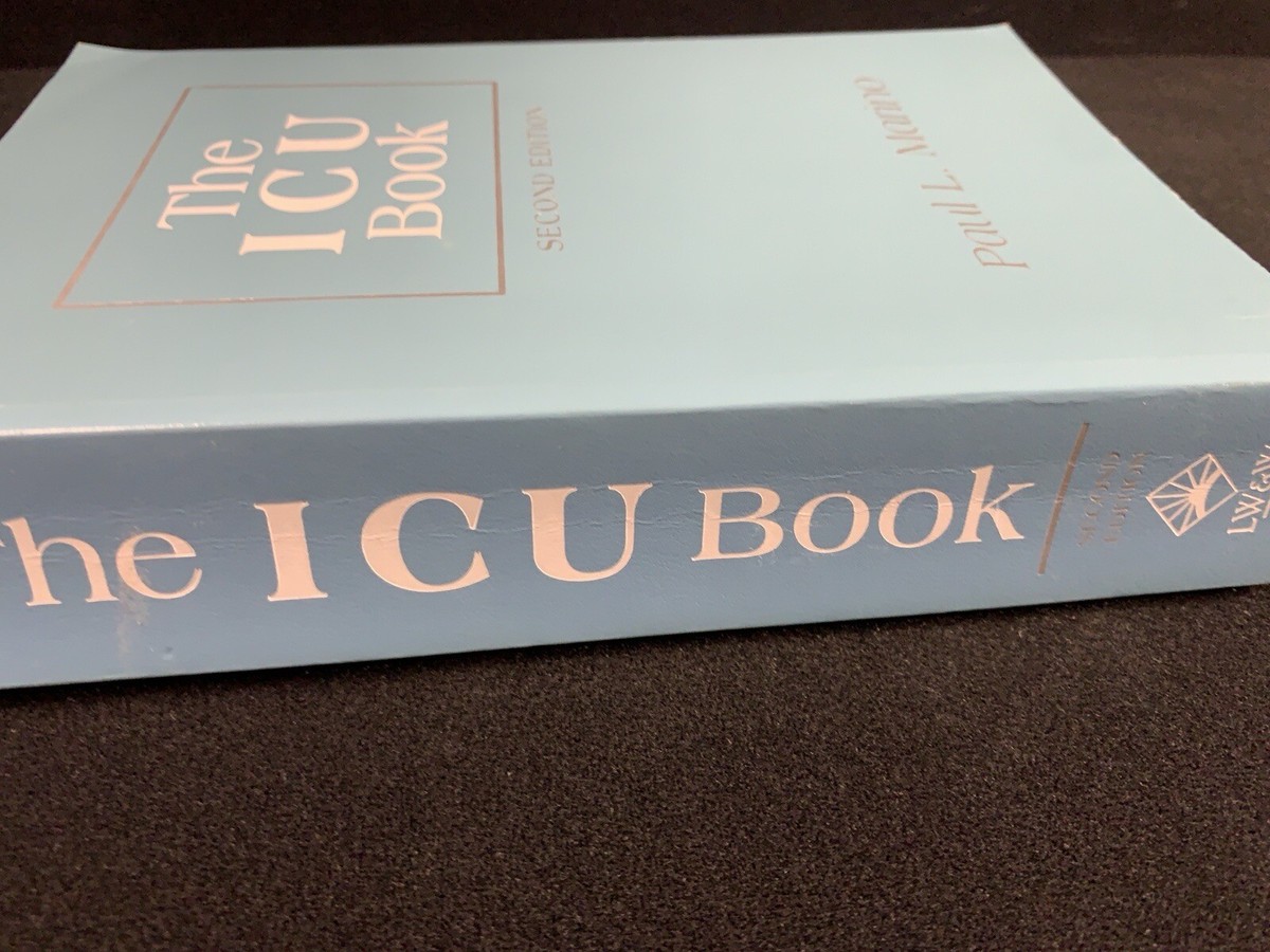 The ICU Book by Paul L. Marino 1997 Trade Paperback Second edition