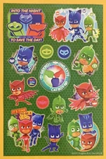 PJ masks Sticker Sheet