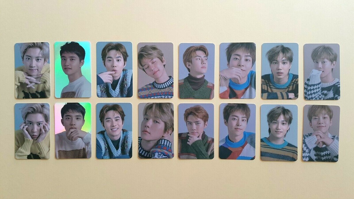EXO OFFICIAL LIMITED FLO ver. Photocard Photo Card Ver. 2 - Choose