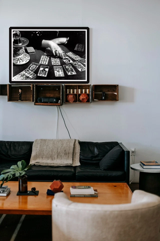 Fortune Teller Poster, Psychic, Tarot Reading, Paris 1920's - Image 4 of 4