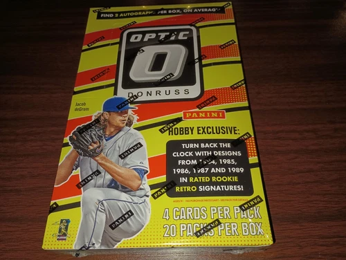 2016 Panini Donruss Optic Baseball Hobby Box Chase Schwarber Seager Rated RC