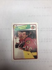 1988-89 O Pee Chee Darren Pang Rookie Card #51 Chicago Blackhawks