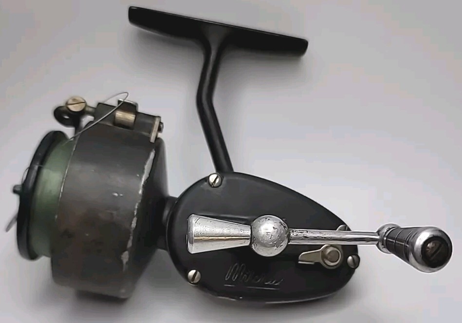 Rare Early 1948 Model Mitchell Half Bail Spinning Reel Left Hand 