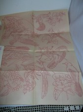50 STATE BIRDS Hot Iron QUILT, etc. Transfers Aunt Martha's 626 New D