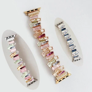 Bande de montres Bangle pour Apple Watch Ultra 49mm 41 45 38 40 44mm 42mm