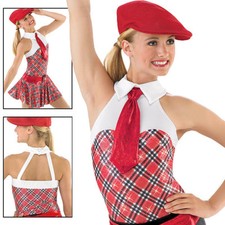 NEW Weissman "School Daze" Dance Costume Skate Dress 4824 Child Adult Jazz Tap