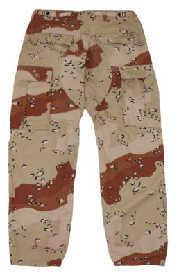 US Military Desert 6 Color Chocolate DCU Chip Combat Trousers