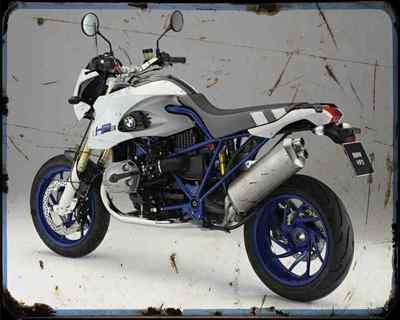Bmw Hp2 Megamoto 07 2 A4 Metal Sign Motorbike Vintage Aged | eBay