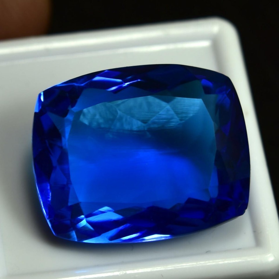 Natural Rare Lustrous 21.30 Ct Blue Tanzanite Cut Loose Gemstone GIE Certified eBay
