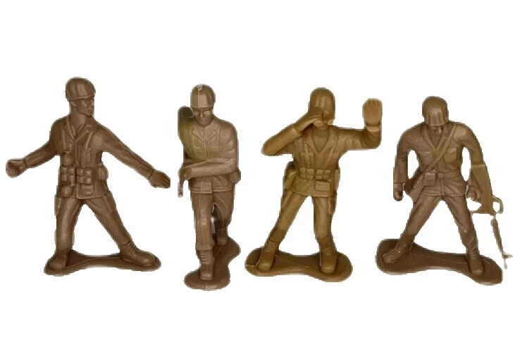 Boys' Plastic Artillery Infantry Toy Soldiers