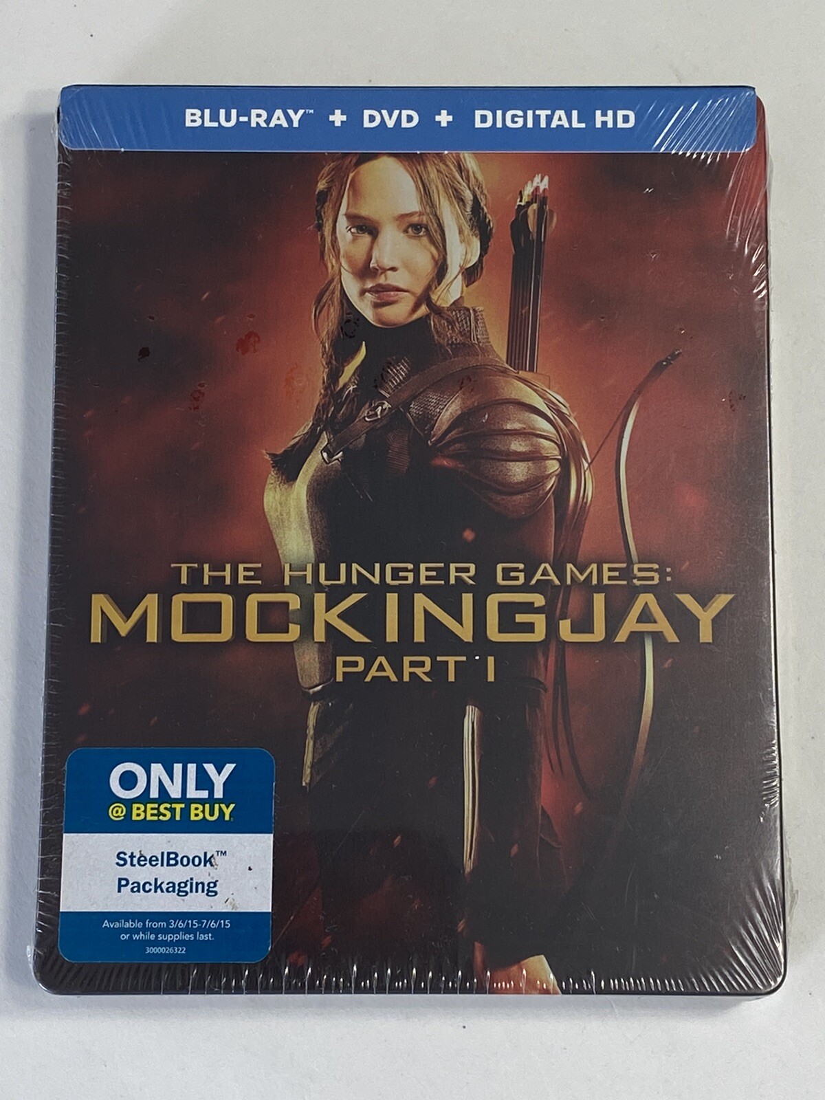 The Hunger Games: Mockingjay, Part 1 (Blu-ray/DVD) Steel Book *READ  DESCRIPTION* 31398209300 | eBay