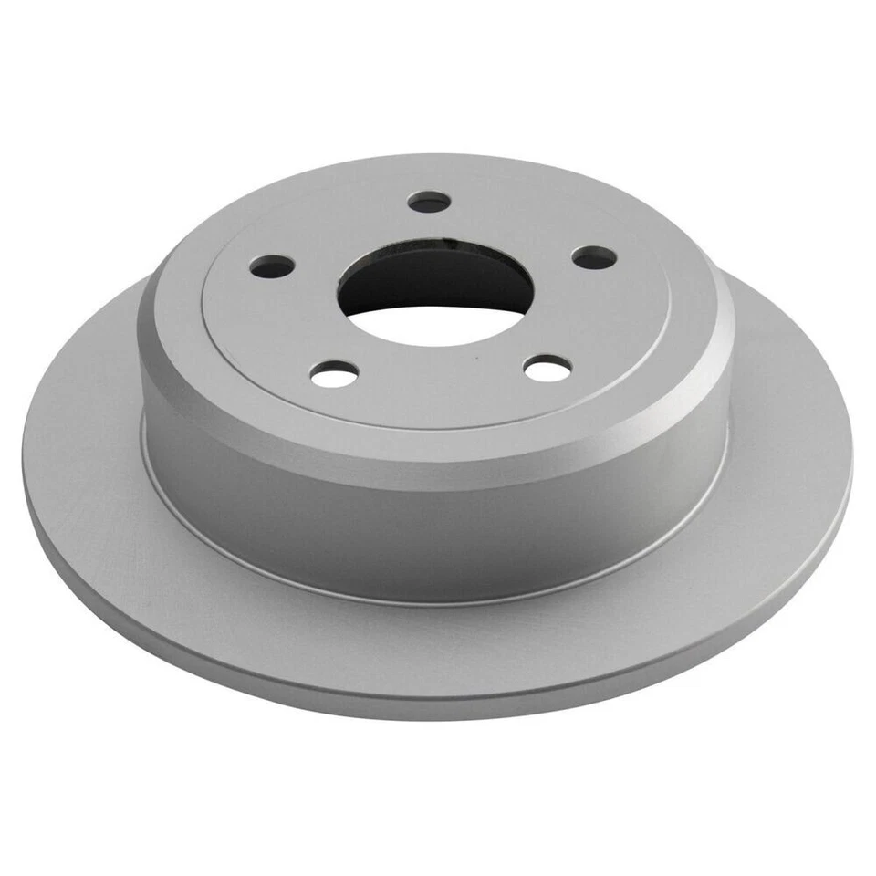 Комплект ротора передних и задних металлических дисковых тормозных колодок TRQ для Jeep 2016-2018 годов выпуска - Изображение 2 из 4