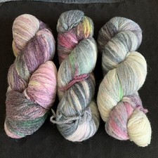 alpaca wool blend yarn hank 3 100g  A873 