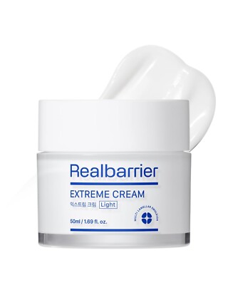 REAL BARRIER Extreme Cream Light 1.69 fl oz / 50mL NEW IN BOX (US SELLER)