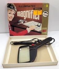 Vintage ANCO Illuminated Magnifier- Magnifying Glass- comes with original box