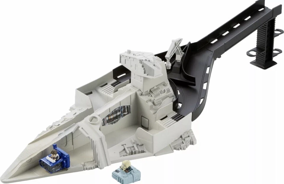 Star Wars Hot Wheels Battle Rollers Star Destroyer Race Launcher Han Solo Moloch - Image 2 of 4