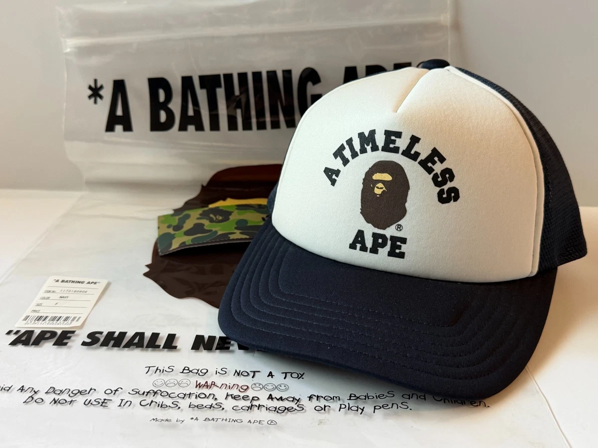 A Bathing Ape White Hats for Men for sale | eBay