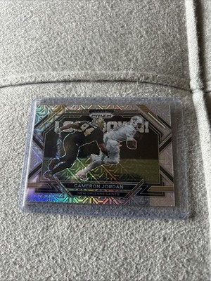 2022 Prizm Lockdown! Prizms Silver Cameron Jordan #L-16 22/25