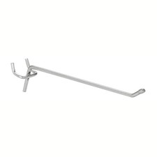 100 Pack 6" Pegboard Hooks  Tool Organization Hooks for 1/8"  1/4" Pegboards