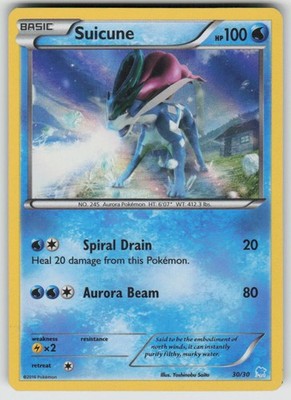 Suicune (30 30/30 Holo XY Trainer Kit: Pikachu Libre & Suicune Pokemon Holo LP