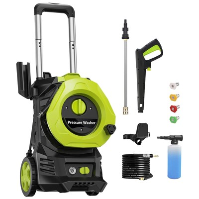#ad Electric Pressure Washer 4800PSI Max 2.9GPM Power Washer with 25 Feet Hose16... $121.47