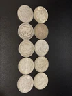 Morgan Dollar Lot of 10 Silver $1 Coins 1886 1888 1897 1899 1900 1921 Circulated