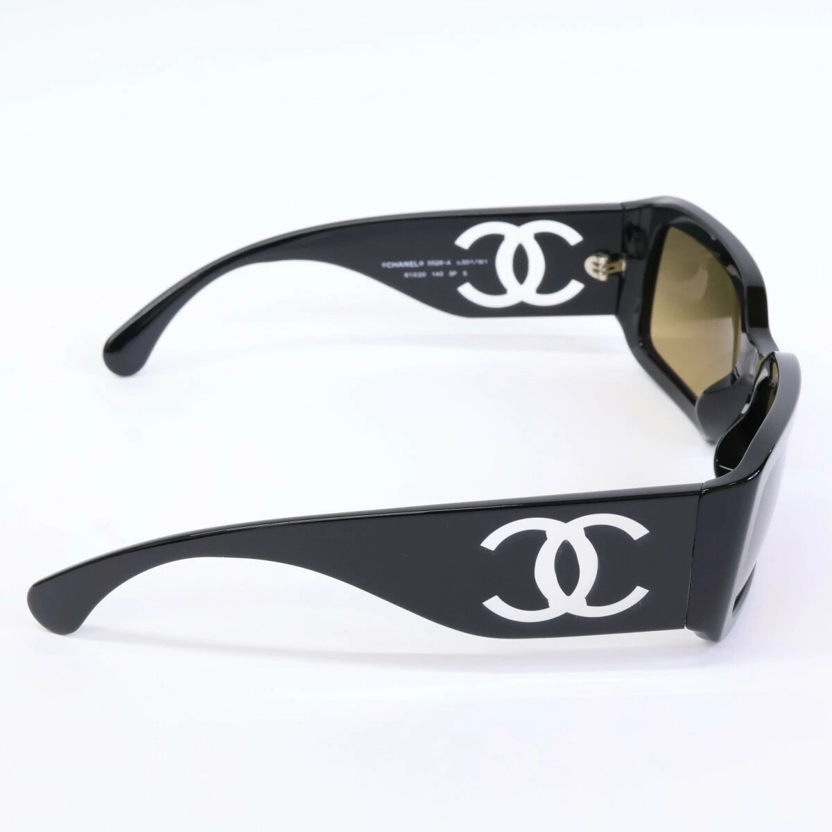 CHANEL Coco Mark Rectangle Shape Sunglasses 5526-… - image 6