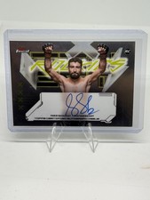 Farid Basharat 2025 Topps Finest Rookies Auto RC UFC peso piuma