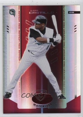 2004 Leaf Certified Materials Red Mirror /100 Luis Castillo #123 4i0