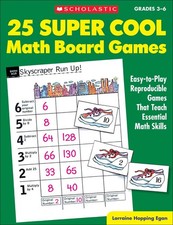 25 Math Board Games: Easy-to-Play Reproducible Games that Teach Essential Ma...