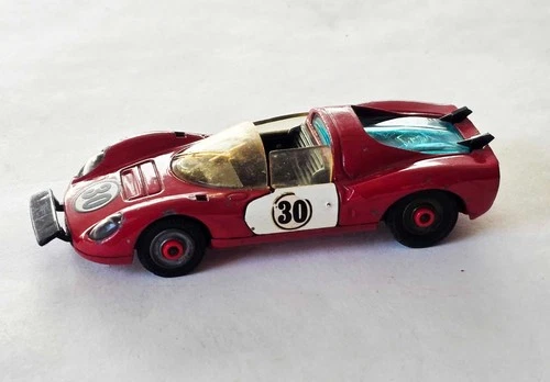 Vintage CORGI TOYS Ferrari 206 DINO SPORT Red Diecast Car